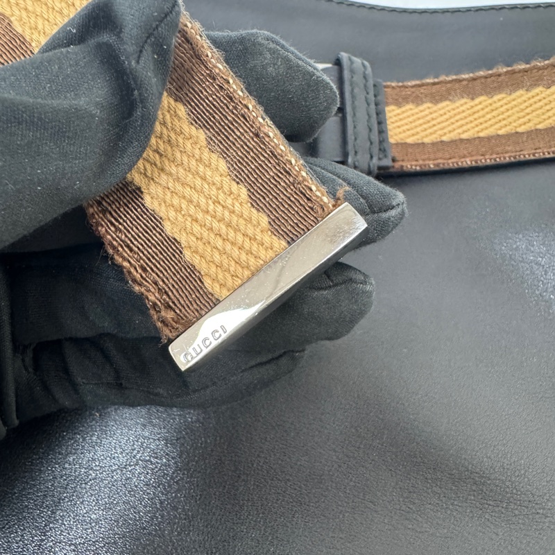 Gucci 古馳 單肩包 皮革 vintage 中古 二手-18