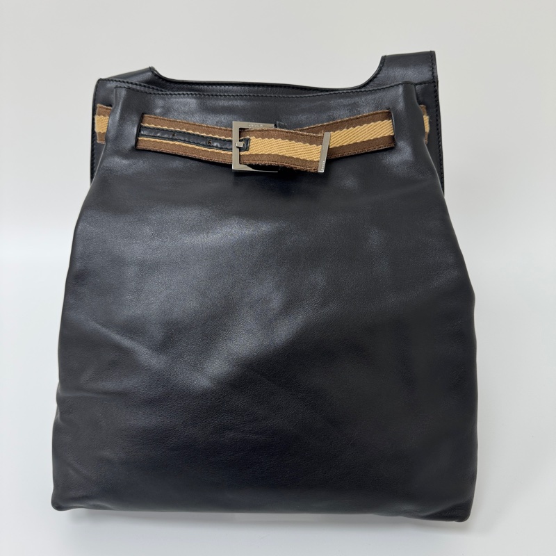 Gucci 古馳 單肩包 皮革 vintage 中古 二手-4