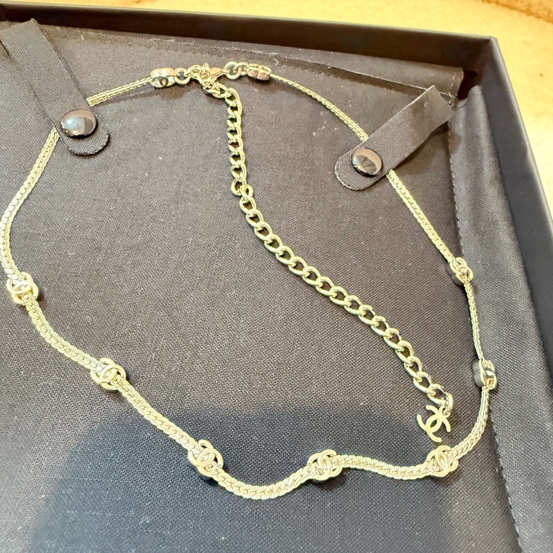Chanel 經典爆款七花銀鏈-1