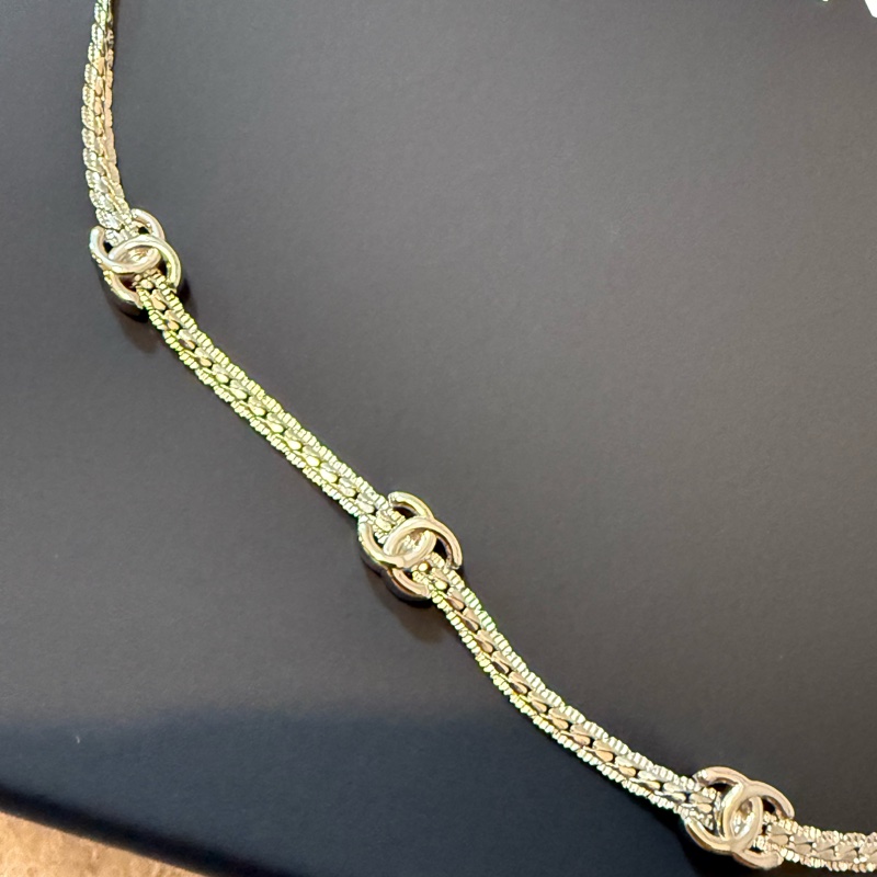 Chanel 經典爆款七花銀鏈-3