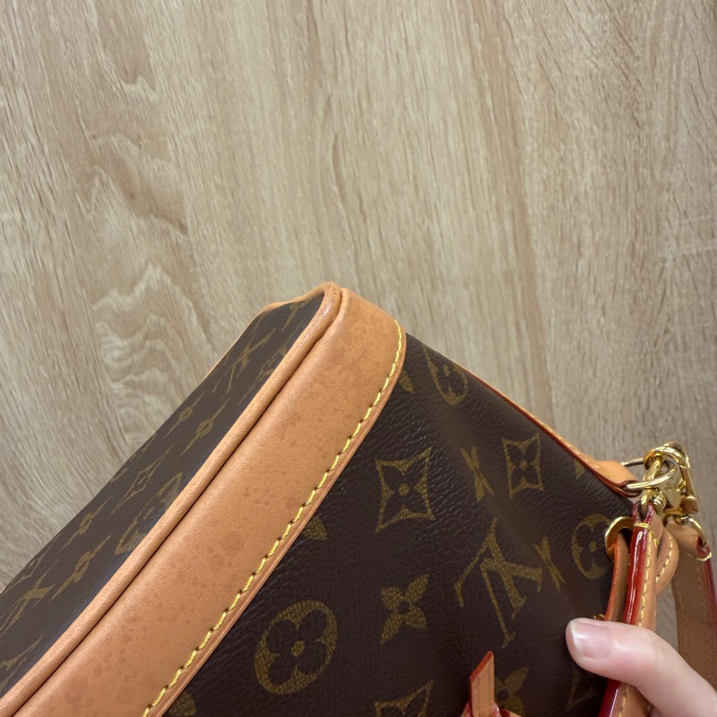 LV 原花Nano Noe金釦手提斜背水桶包M81266-13