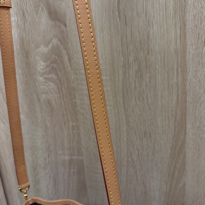 LV 原花Nano Noe金釦手提斜背水桶包M81266-18