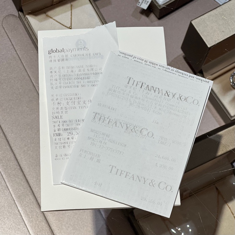 Tiffany蒂芙尼Hardwear系列925银小号缠绕式项链-5