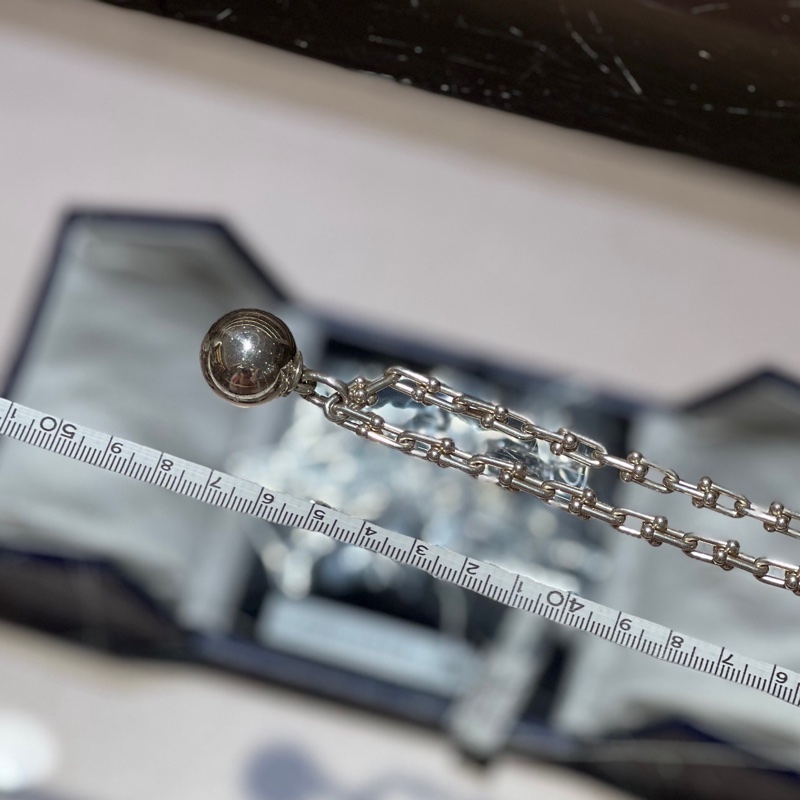 Tiffany蒂芙尼Hardwear系列925银小号缠绕式项链-6