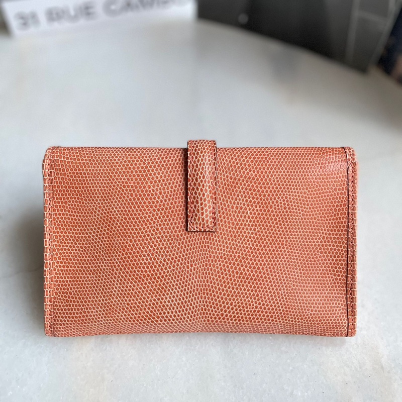 Hermes Jige clutch mini 20cm 5V Rosy Lizard 蜥蜴皮-4