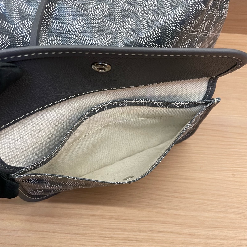 NO:C21 Goyard戈雅灰色TOTE子母包 2024年 单肩腋下包 尺寸底長34*高27* 有塵袋 無盒子-8
