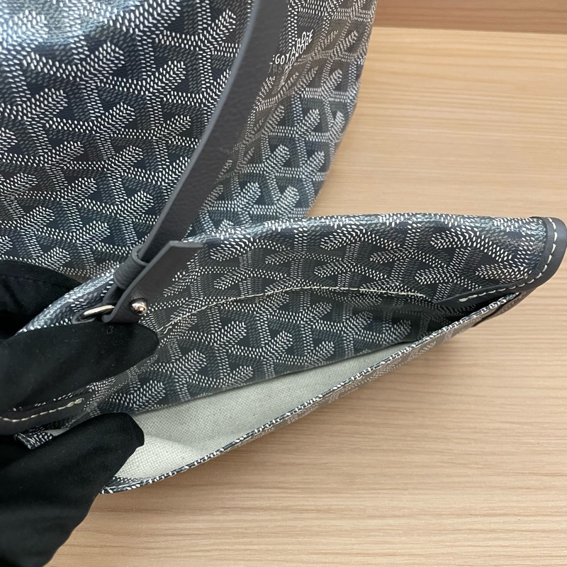 NO:C21 Goyard戈雅灰色TOTE子母包 2024年 单肩腋下包 尺寸底長34*高27* 有塵袋 無盒子-9