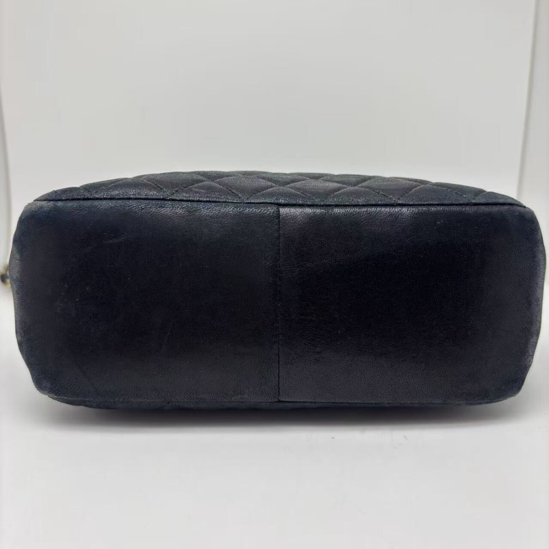 Chanel 中古黑金托特包｜單肩包｜斜揹包-4