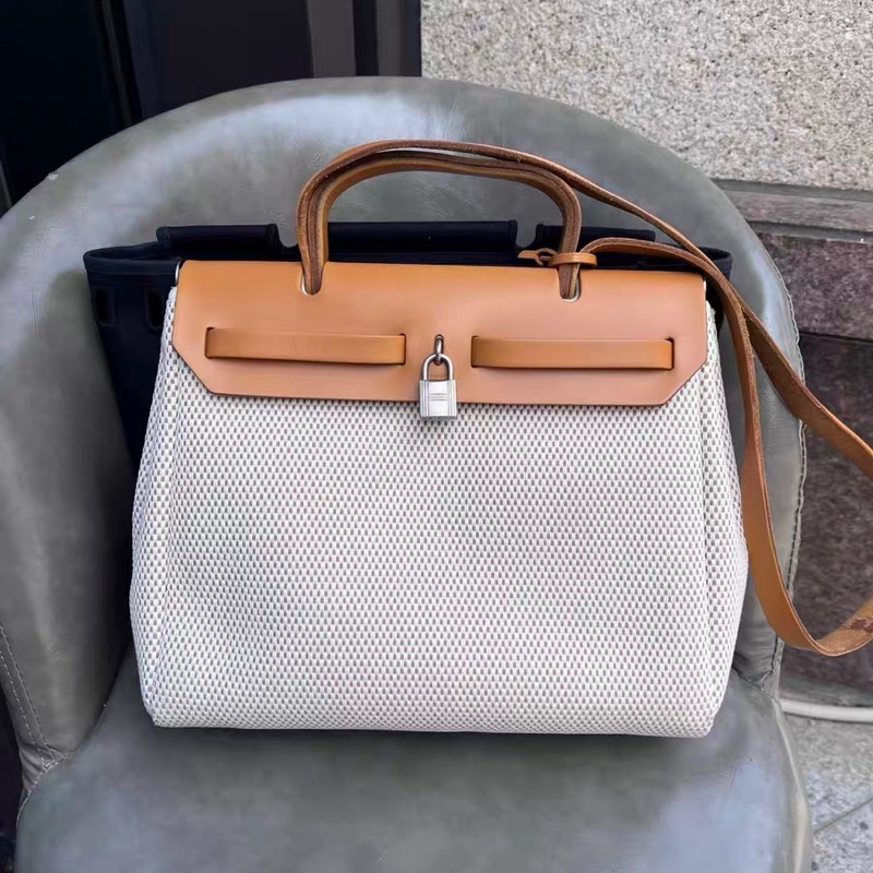 【95新 ✨ 全網最低價!】 Hermes 愛馬仕 中古 編織款herbag31單肩包斜挎包(下單前先詢問庫存❗️)-1