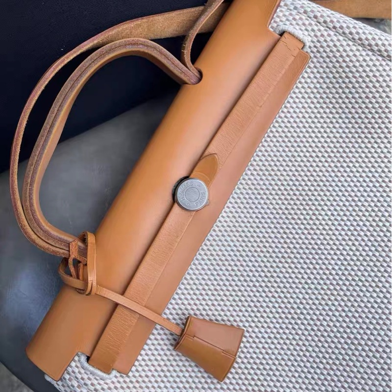 【95新 ✨ 全網最低價!】 Hermes 愛馬仕 中古 編織款herbag31單肩包斜挎包(下單前先詢問庫存❗️)-2