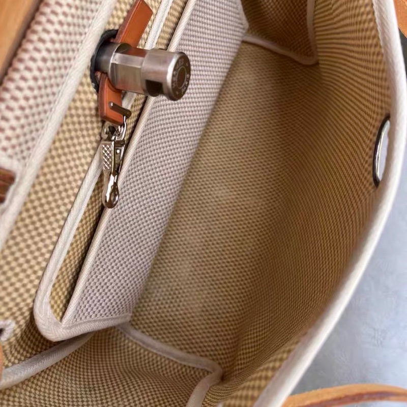 【95新 ✨ 全網最低價!】 Hermes 愛馬仕 中古 編織款herbag31單肩包斜挎包(下單前先詢問庫存❗️)-4