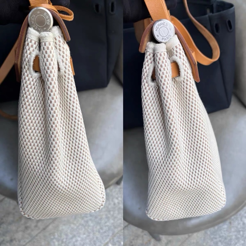 【95新 ✨ 全網最低價!】 Hermes 愛馬仕 中古 編織款herbag31單肩包斜挎包(下單前先詢問庫存❗️)-9