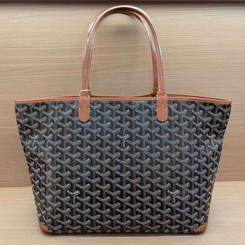 NO:C23 GOYARD戈雅 Artois系列 棕色 2022年 尺寸底長31*高25* 有塵袋 無盒子-1