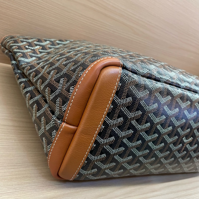 NO:C23 GOYARD戈雅 Artois系列 棕色 2022年 尺寸底長31*高25* 有塵袋 無盒子-5