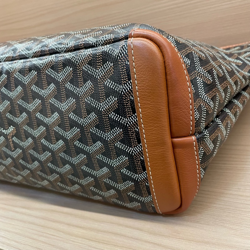 NO:C23 GOYARD戈雅 Artois系列 棕色 2022年 尺寸底長31*高25* 有塵袋 無盒子-6