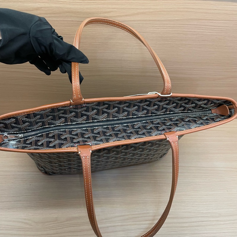 NO:C23 GOYARD戈雅 Artois系列 棕色 2022年 尺寸底長31*高25* 有塵袋 無盒子-7