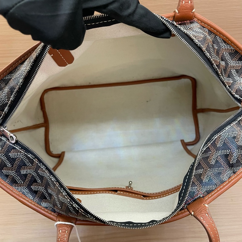 NO:C23 GOYARD戈雅 Artois系列 棕色 2022年 尺寸底長31*高25* 有塵袋 無盒子-8