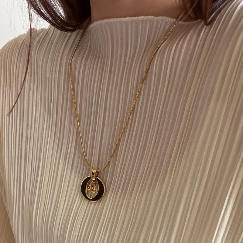 Christian Dior DIOR 字母長項鏈 迪奧 毛衣鏈-2