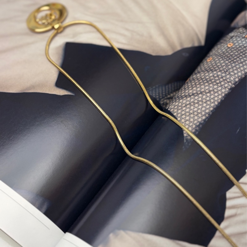 Christian Dior DIOR 字母長項鏈 迪奧 毛衣鏈-10