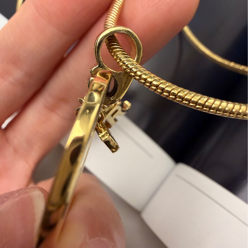 Christian Dior DIOR 字母長項鏈 迪奧 毛衣鏈-13