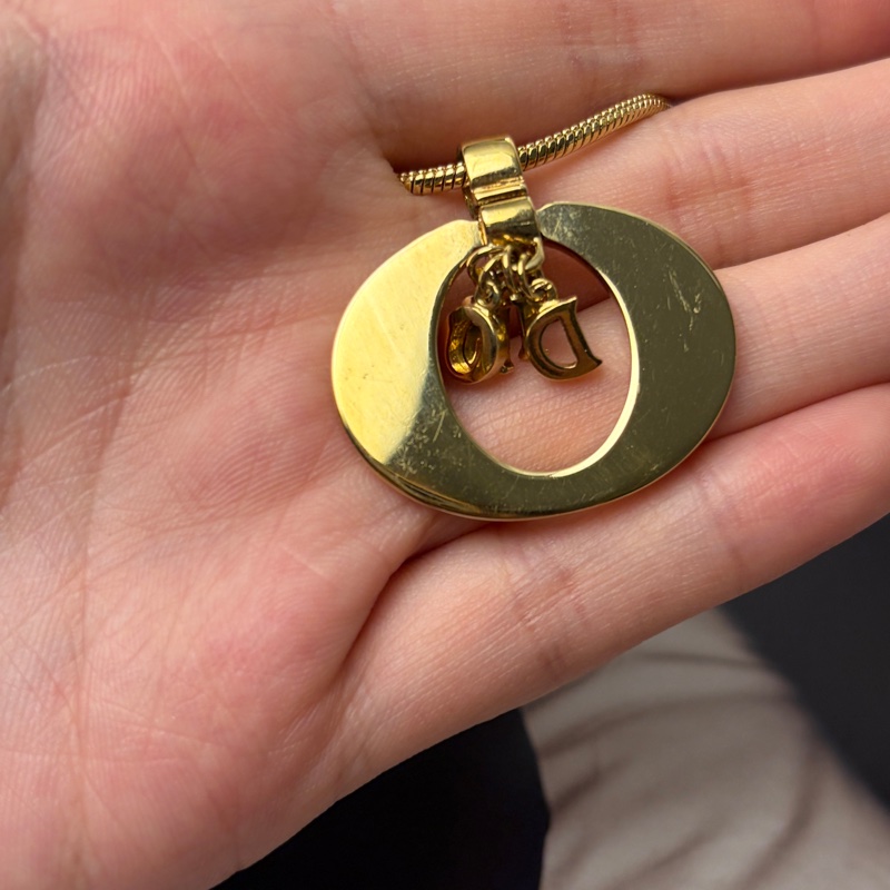 Christian Dior DIOR 字母長項鏈 迪奧 毛衣鏈-14