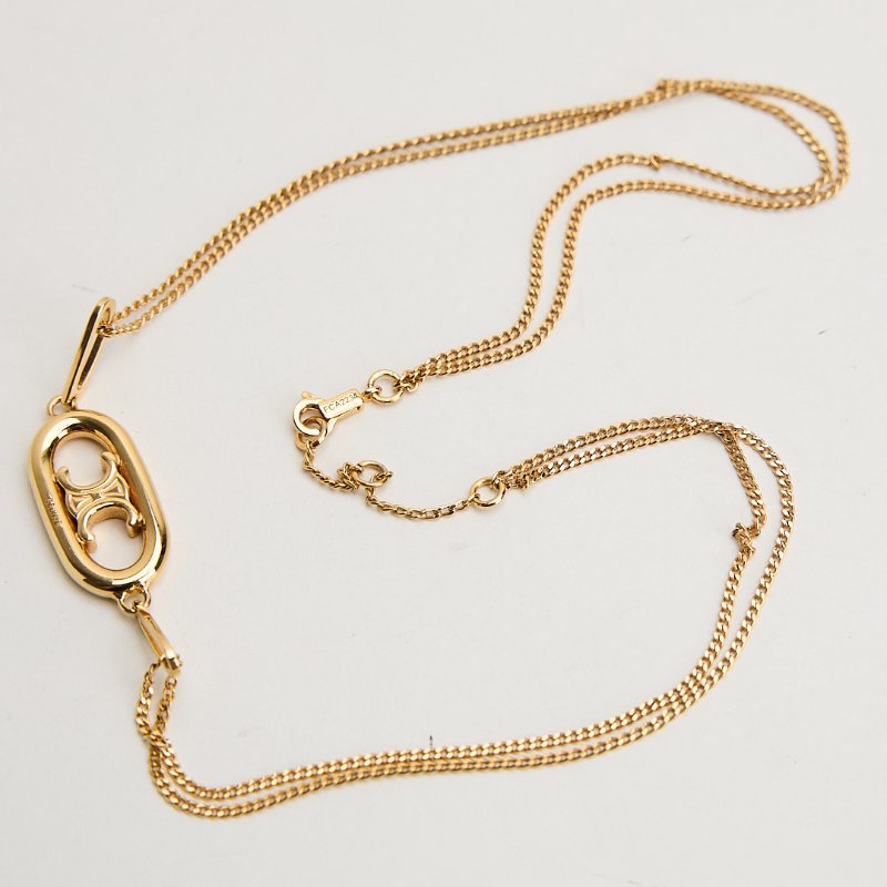 二手Celine 經典凱旋門項鍊-2