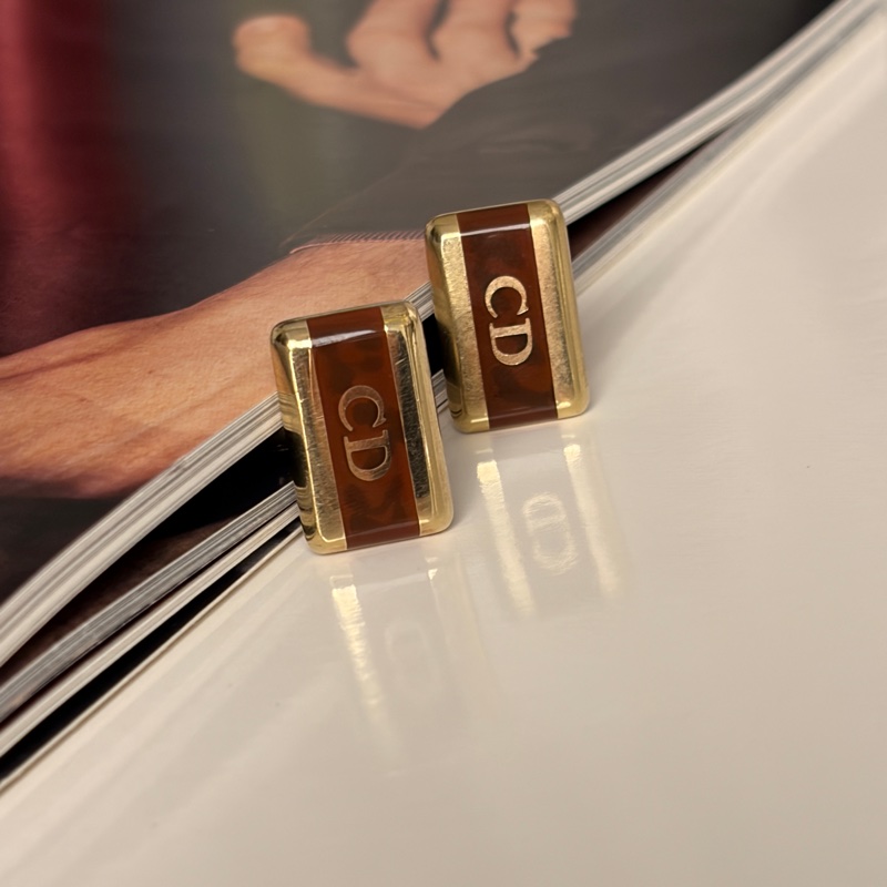 迪奧 Christian Dior 䄂扣 Cufflinks 䄂口鈕 男士西裝配件-5
