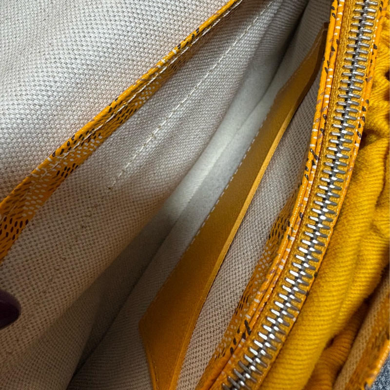 Goyard 黃色Plumet Bag單肩包-4
