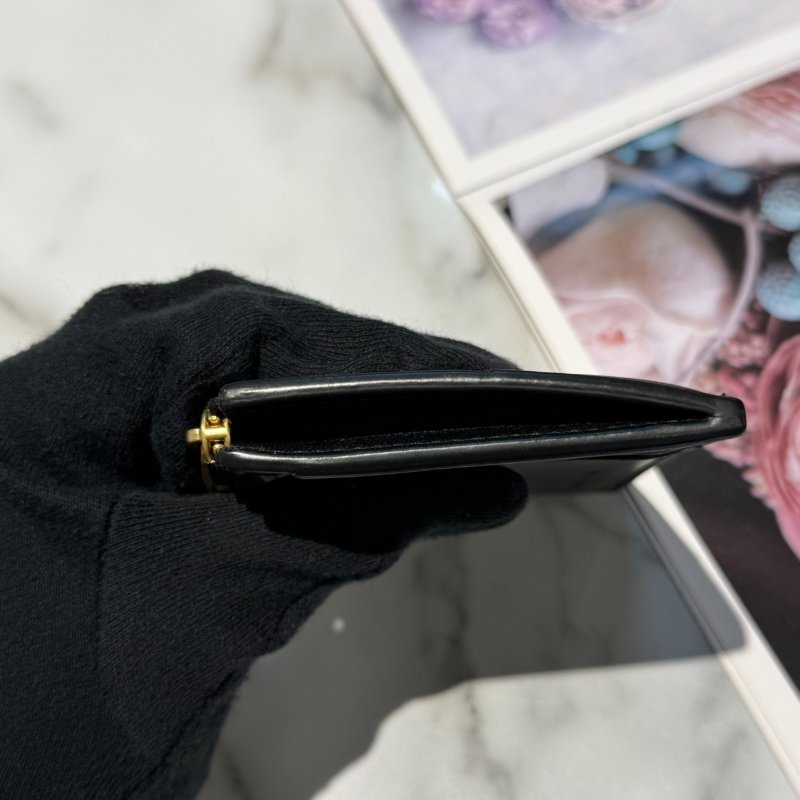 BV編織一字拉鍊卡包-4