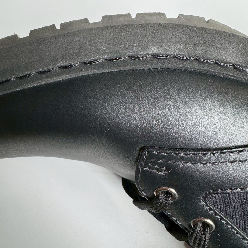 💥超顯腿細 Fendi 黑色個性短靴-15