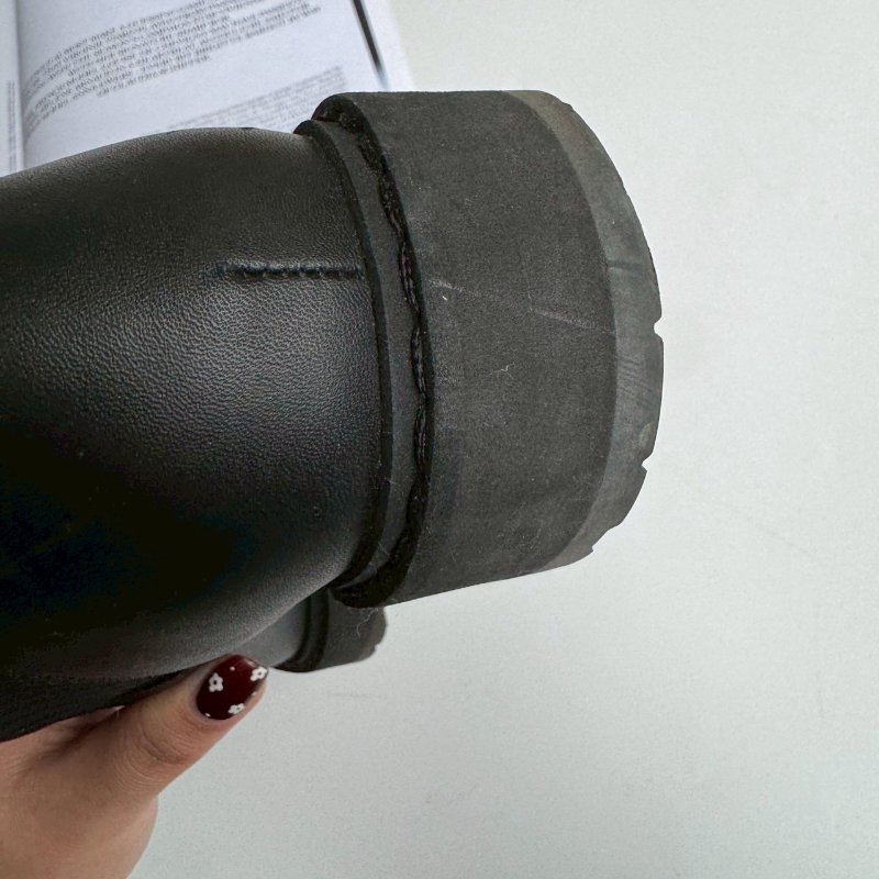 💥超顯腿細 Fendi 黑色個性短靴-16