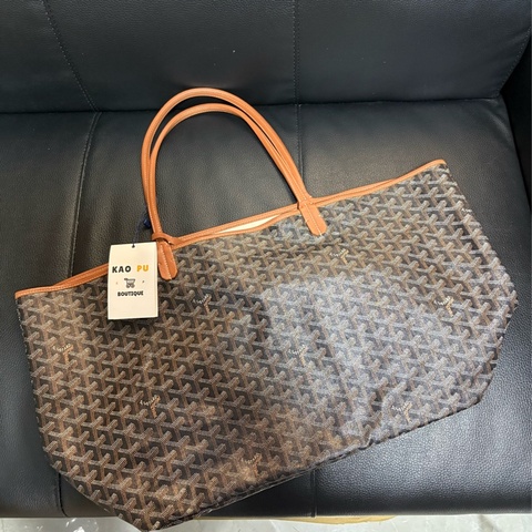 Goyard 焦糖色 Saint Louis Tote Bag GM