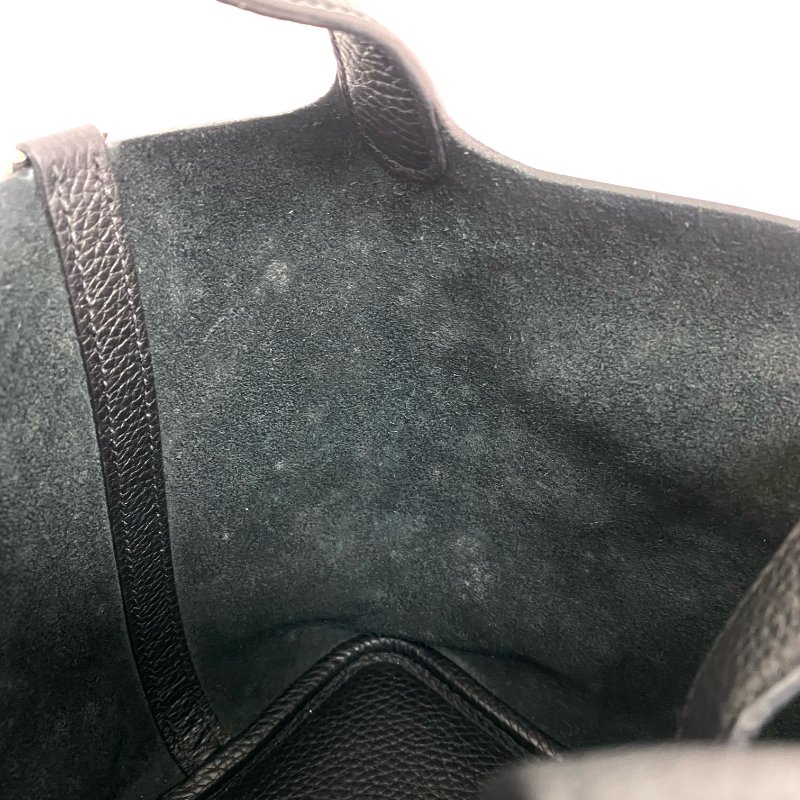 △ Hermes 愛馬仕 89 Noir Clemence Calfskin Palladium Plated Metal Picotin 18 Hand Bag Stamp D 黑色粒紋小牛皮鍍鈀金屬手袋D刻 - 267005785-13