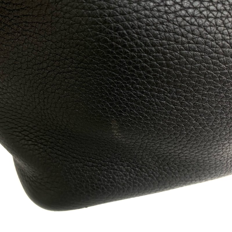 △ Hermes 愛馬仕 89 Noir Clemence Calfskin Palladium Plated Metal Picotin 18 Hand Bag Stamp D 黑色粒紋小牛皮鍍鈀金屬手袋D刻 - 267005785-16