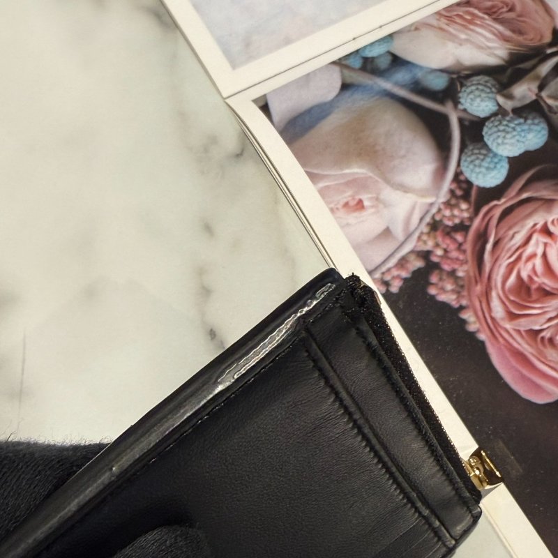 BV編織一字拉鍊卡包 Cassette 卡夾-5