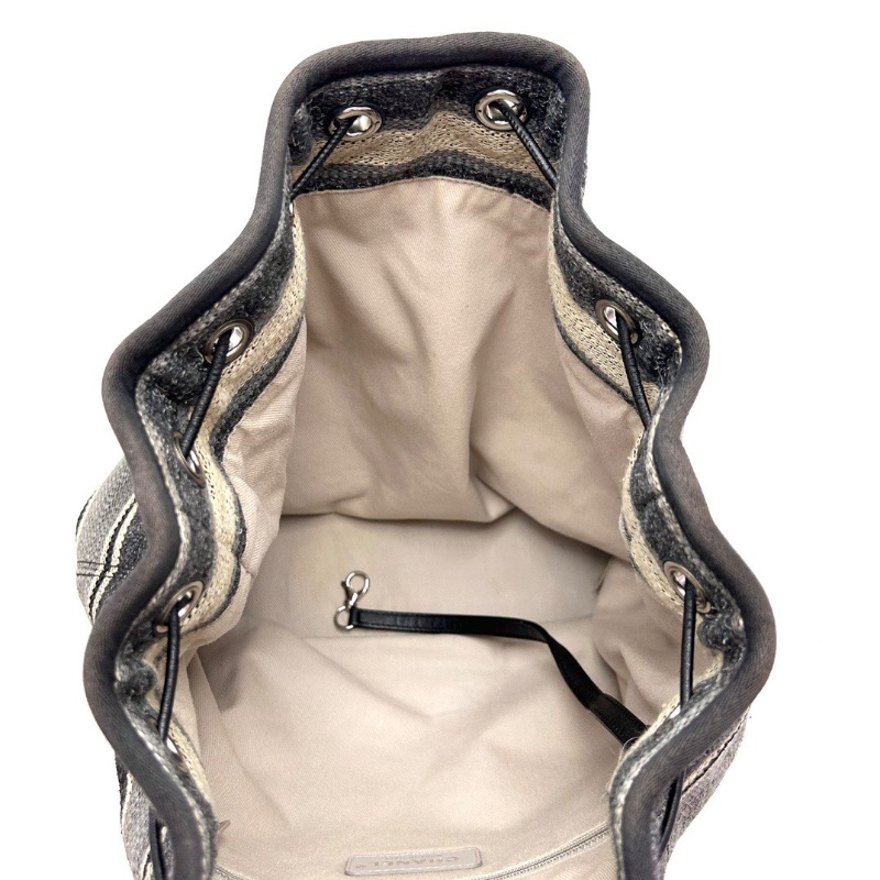 CHANEL沙灘抽繩後背包29*31*12 98新配件塵袋-2