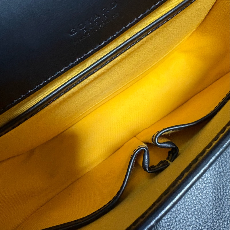 Goyard 黑色 Belvedere 郵差單肩包PM-4