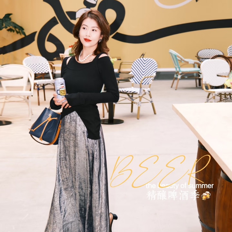 LV 藍色拼橘水波紋水桶手提肩背包20*21*13 98新配件盒子塵袋-0