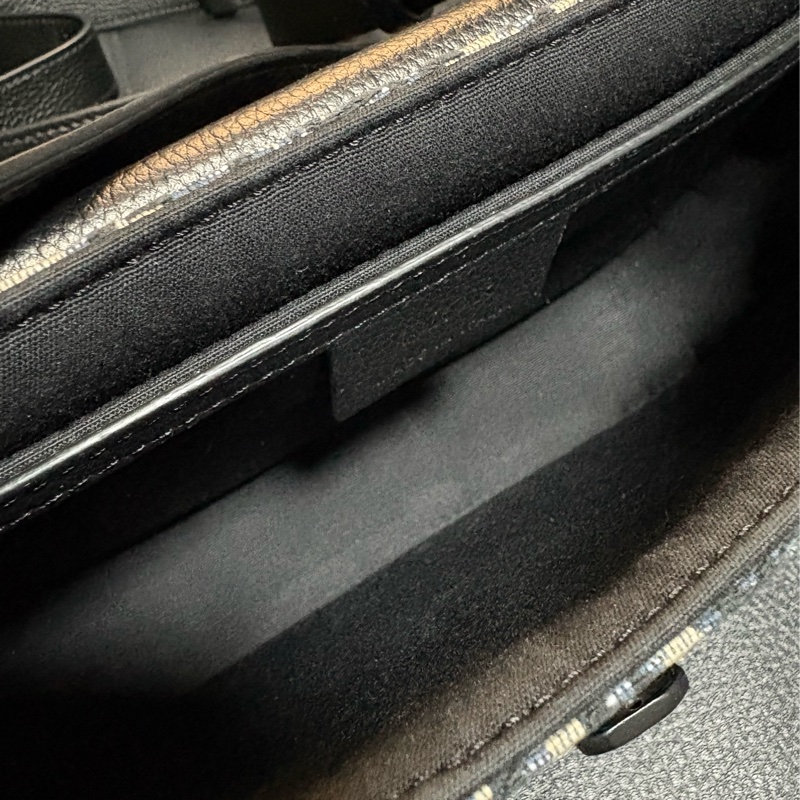 Dior經典Oblique Mini Saddle Bag-4