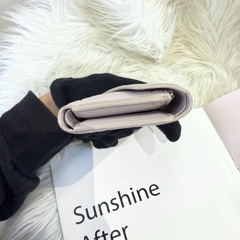 LV Victorine 淺灰色三折錢包-7