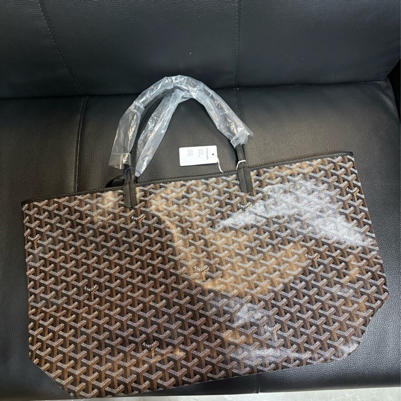 Goyard 黑色Saint Louis Tote Bag GM-1
