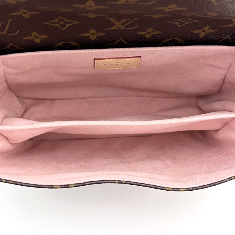 LV 孫一鈿聯名款獵豹 手提斜背郵差包芯片款25*19*7 99新配件塵袋吊牌-3