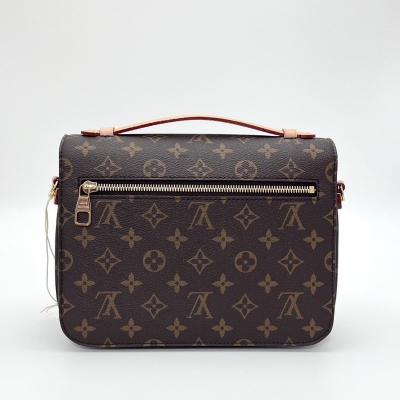 LV 孫一鈿聯名款獵豹 手提斜背郵差包芯片款25*19*7 99新配件塵袋吊牌-7