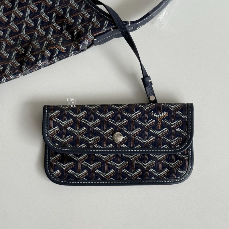 全新💙 Goyard 戈雅 Hobo 深藍-4