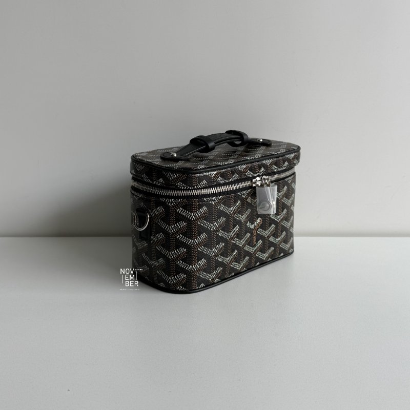 全新全配有購證🙌🏻 Goyard 戈雅 Muse Mini Vanity 迷你化妝包 黑色🖤-2