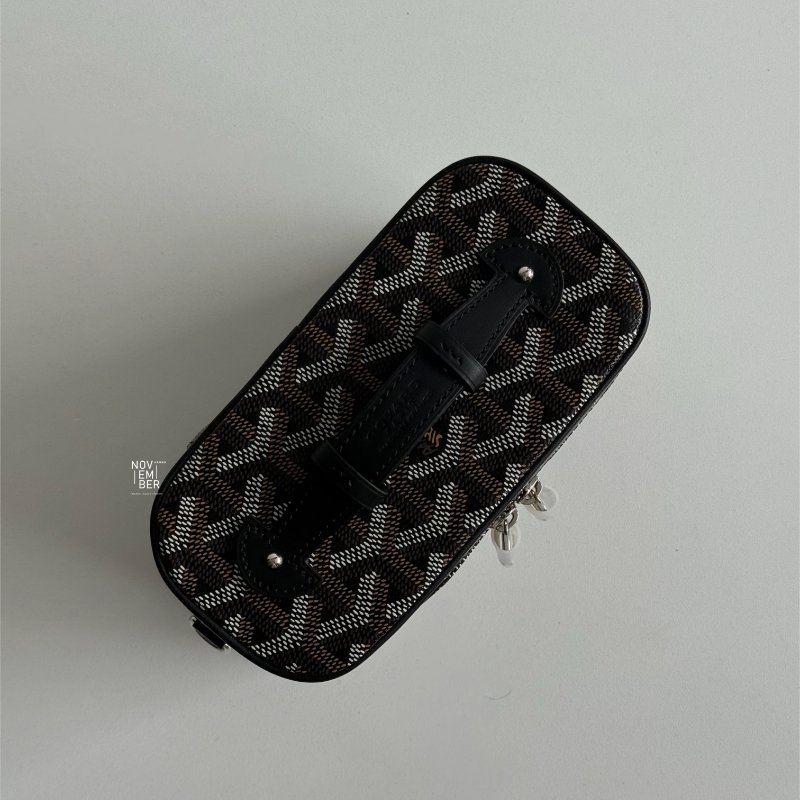 全新全配有購證🙌🏻 Goyard 戈雅 Muse Mini Vanity 迷你化妝包 黑色🖤-3