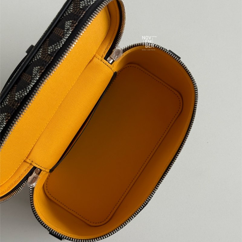 全新全配有購證🙌🏻 Goyard 戈雅 Muse Mini Vanity 迷你化妝包 黑色🖤-4