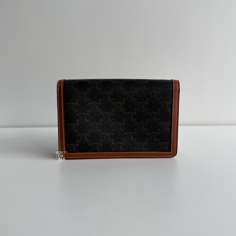 99新🆕 Celine 瑟琳 Margo 凱旋門老花 WOC-6