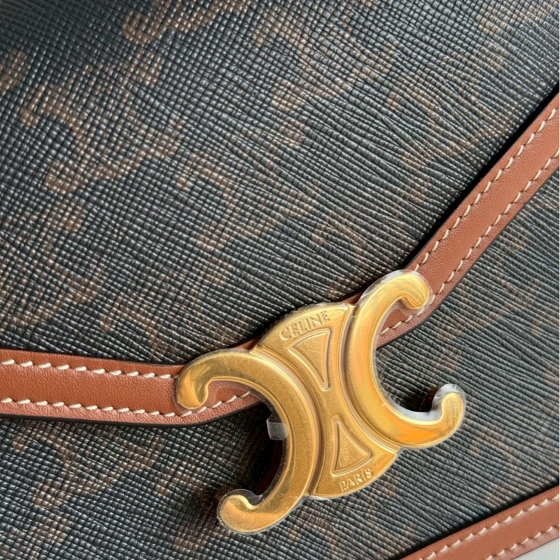 99新🆕 Celine 瑟琳 Margo 凱旋門老花 WOC-8