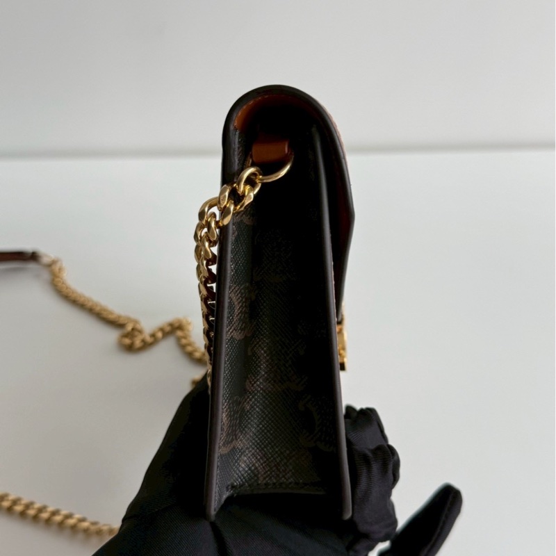 99新🆕 Celine 瑟琳 Margo 凱旋門老花 WOC-9